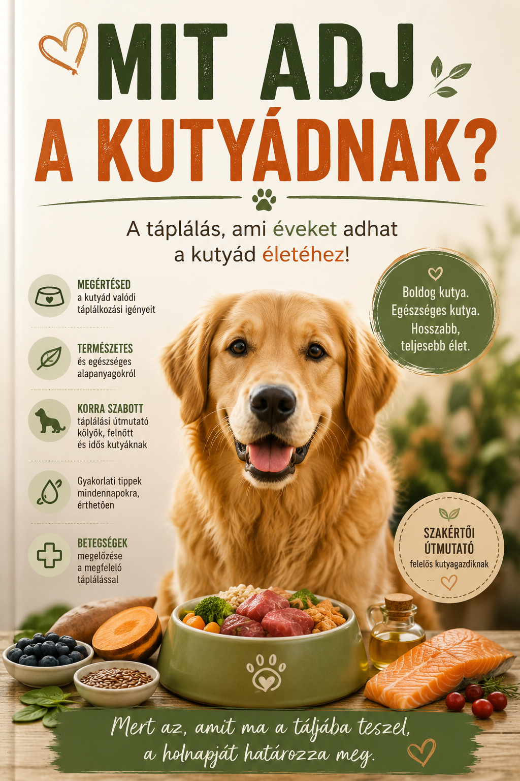 Mit adj a kutyádnak? – A táplálás, ami éveket adhat a kutyád életéhez!